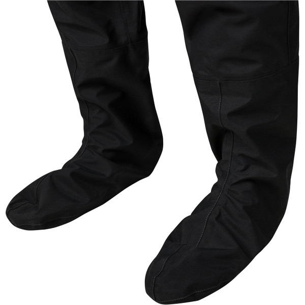 2026 Typhoon Hypercurve 2.0 Back Entry Drysuit With Fabric Socks 100209 - Teal / Grey